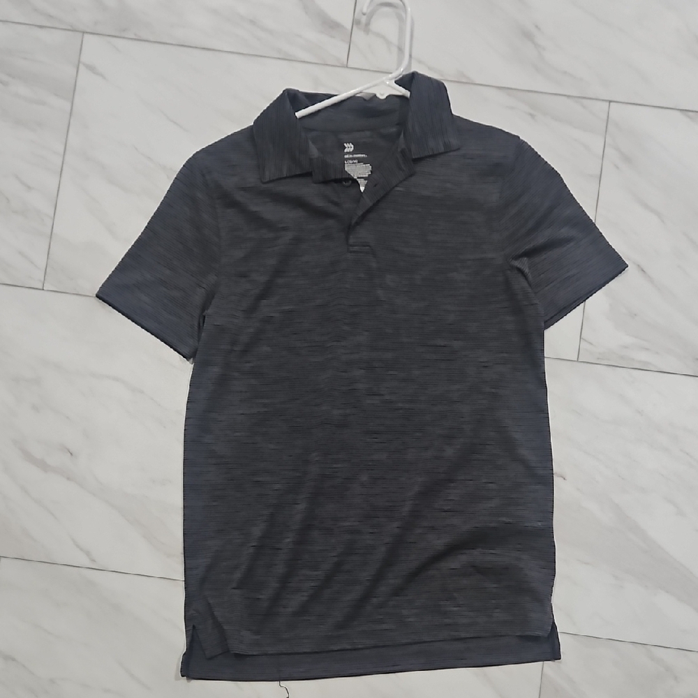 Boys Black Polo Shirt
